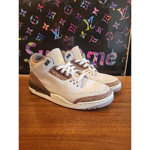 Nike Air Jordan 3 Retro Palomino Mens Size 9US Shoes Sneakers Orewood CT8532-102